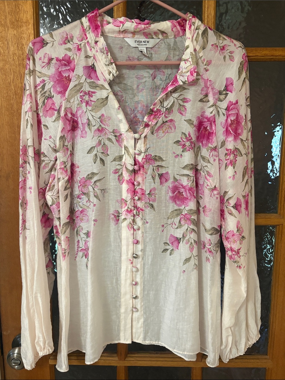 EverNew floral blouse